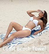 2 Pack Microfiber Beach Towel,