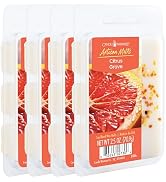 Candle Warmers Etc Artisan Wax Melts 2.5oz, Citrus Grove Fragrance (4-Pack) – Each Pack has x4 2....