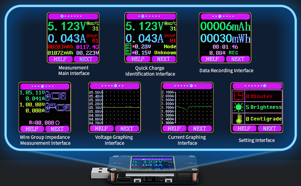 usb voltage meter