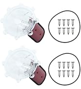 7056 Check Valve Cover with Flapper Assembly Kit Compatible with Zodiac Jandy Spring Check Valve ...
