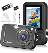 Digital Camera, 48MP FHD 1080P Point and Shoot Cameras for Photography and Video with 16X Zoom An...