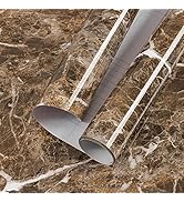 Brown Marble Contact Paper Granite Peel and Stick Countertops Self-Adhesive | 17.7in × 118in Viny...