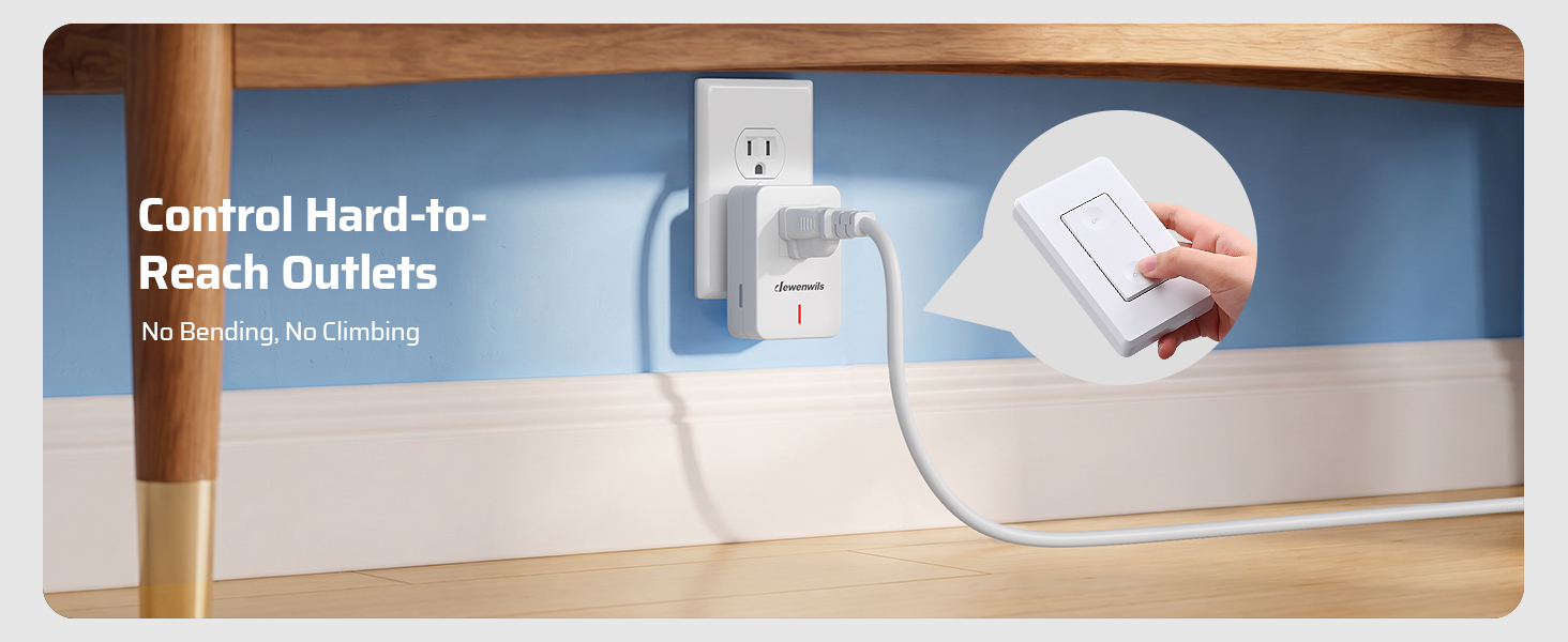 remote control outlet