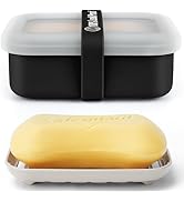 Compact Leakproof Travel Soap Case with Lid & Silicone Strap - Portable Draining Soap Bar Holder ...