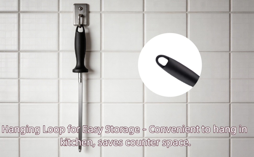 Hanging Loop for Easy Storage