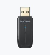 USB Bluetooth WiFi Adapter, AX900 WiFi-6 + BT 5.4, WiFi Bluetooth Adapter for Desktop PC Laptop
