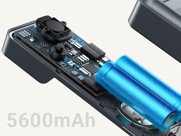 Long Battery Life - 5600mAh