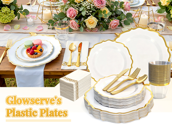 Plastic Dinnerware Set