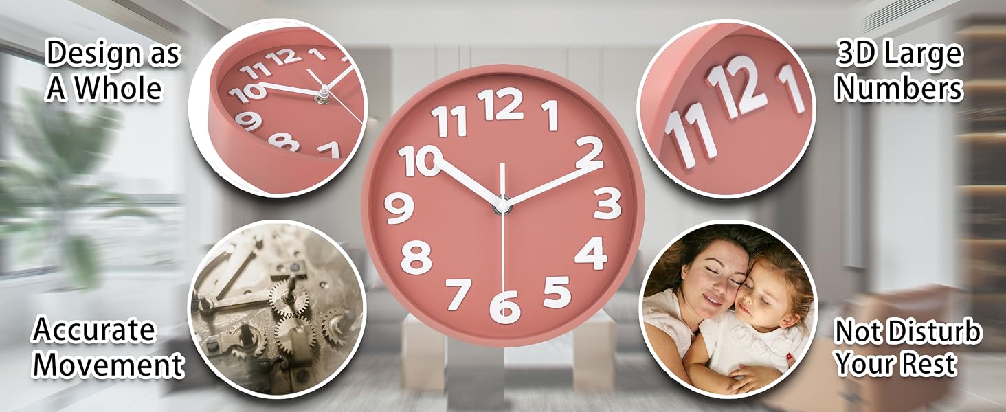 modern wall clock