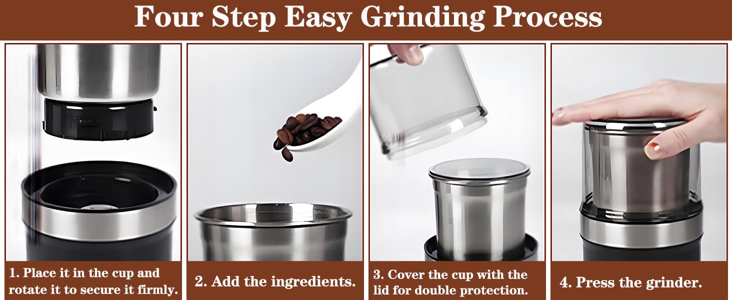 Sonhomay Electric Coffee Grinder