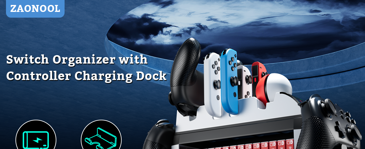 nintendo switch organizer
