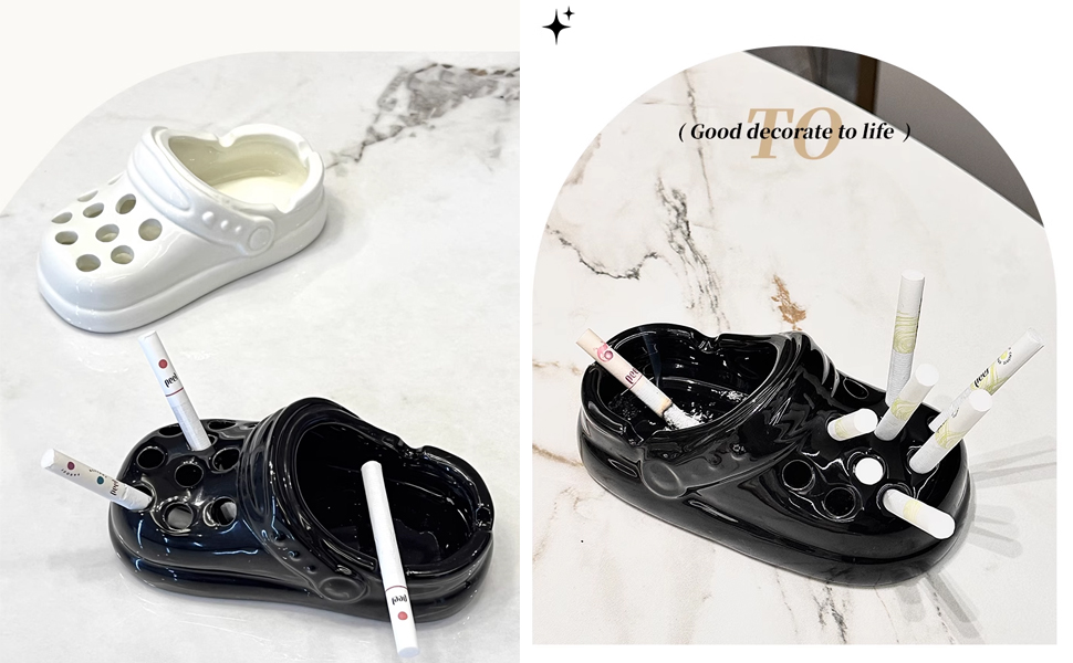clog ashtray