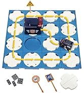 SGILE 16 PCS STEM Road Builder Puzzles for Kids Age 3+, Toddler Building Maze Blocks Family Board...