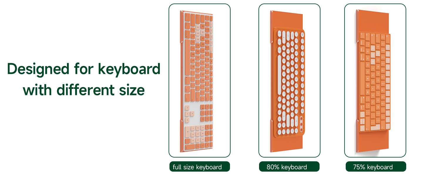 orange keyboard riser