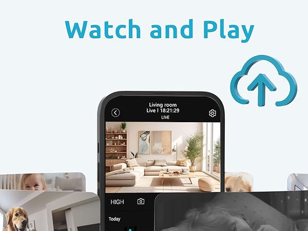 2.4/5G Dual-Band Baby Camera