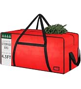 ITHWIU 3FT/4FT/4.5 FT Christmas Tree Storage Bag, Heavy Duty Christmas Tree Bag with Reinforced H...
