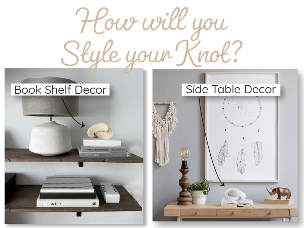 Rool Wooden Knot Decor Chain Link