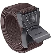 JUKMO Quick Release Tactical Belt, Military Work 1.5" Nylon Web Golf Belt with Heavy Duty Seatbel...