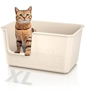 Cat Litter Box with High Sided,24.8