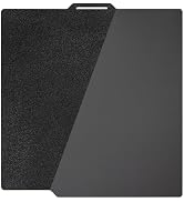 TIOPY Smooth PEI and Textured PEI Build Plate for Bambu Lab 3D Printer, 257x257mm Removable Surfa...