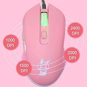 adjustable dpi computer mouse