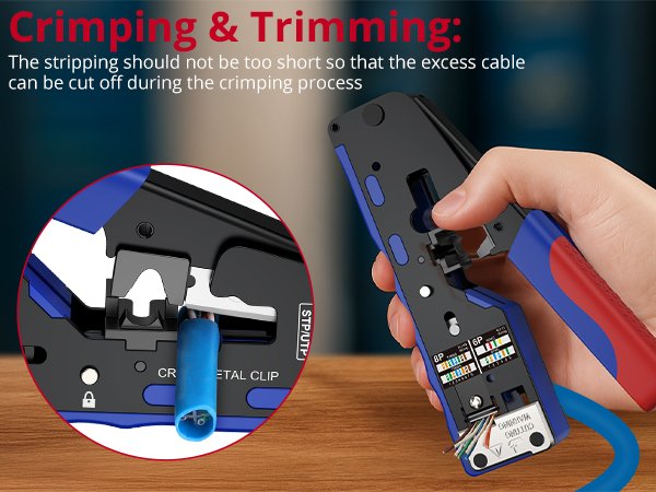 ethernet crimping tool kit