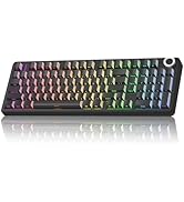 AULA F99 Pro Wireless Mechanical Keyboard-Silent Version,BT5.0/2.4GHz/USB-C Hot Swappable Custom ...