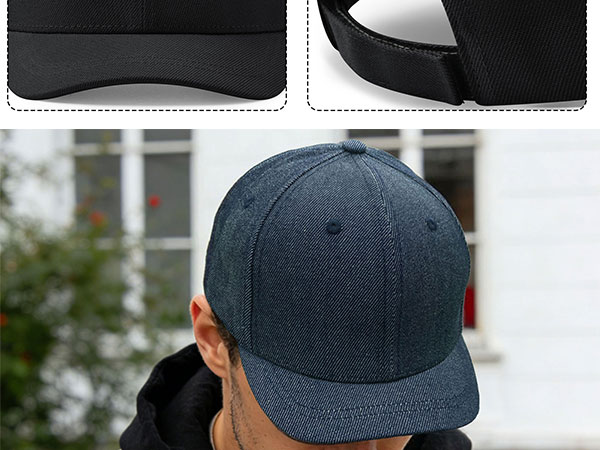 clape short brim hat trendy mens baseball cap running hat men summer baseball caps for men