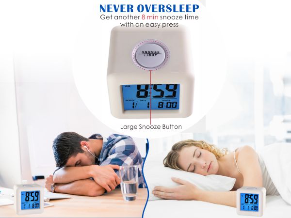 battery alarm clock