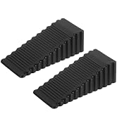 uxcell 2 Pcs Door Stoppers for Bottom of Door, 28mm/1.10 Inch Door Stops, Rubber Door Stopper Wed...