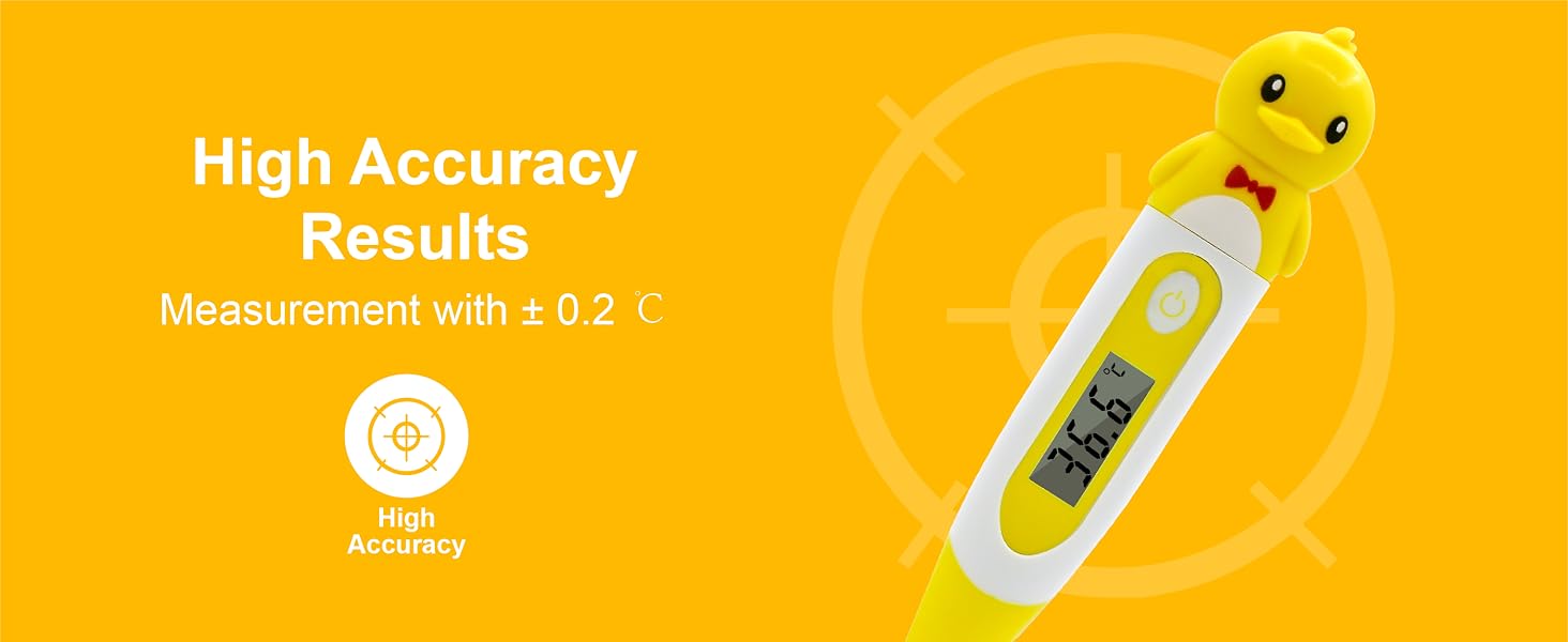 Thermometer for Adults and Kids, 8s Fast Reading
