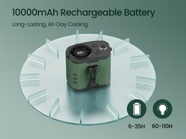 rechargeable fan