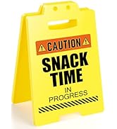 MBL Snack Bar Decor Sign - Funny Small Fun Gag Cubicle White Elephant Stocking Stuffers Christmas...