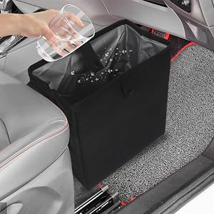 car trash bin