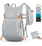 BECOJADDE 15L Hiking Backpack Lightweight Travel Backpacks Water-Resistant Daypack Fits Cycling H...