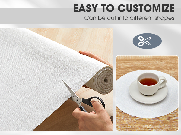 drawer cabinet and shelf liner non slip waterproof white liners is easy to cut
