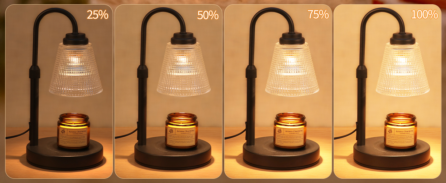 Candle Warmer Lamp with Timer Dimmable