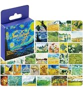 135 pcs Art Painting Stickers Pack (3 Boxes x 45 pcs) Multiple Art Styles Stickers for Laptop Pho...