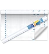 Yeplan Clear Contact Paper Roll,17.5 in x 5 ft,Self Adhesive Book Cover Paper Clear Protector for...