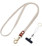 Maidsail lanyard for keys,stretchy lanyards for teachers, thin lanyards for id badges, neck badge...