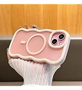 UEEBAI Magnetic for iPhone 14 Pro Max Case, Cute Cover Compatible with MagSafe, 2024 Clear Wave D...