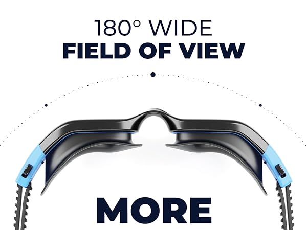 Discover AQTIVAQUA DX Wide View Swim Goggles with a