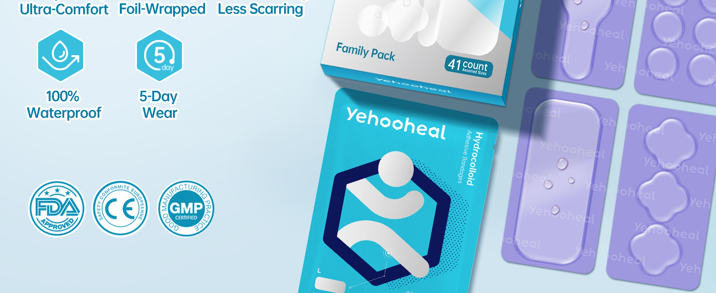 Waterproof Hydrocolloid Bandages