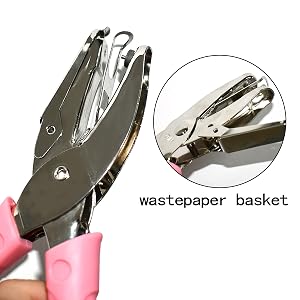 Handheld Hole Paper Punch Puncher