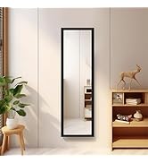 Beauty4U Full Length Mirror Wall Mirror Full Body Mirror Explosion-Proof Wall Mounted Hanging Mir...