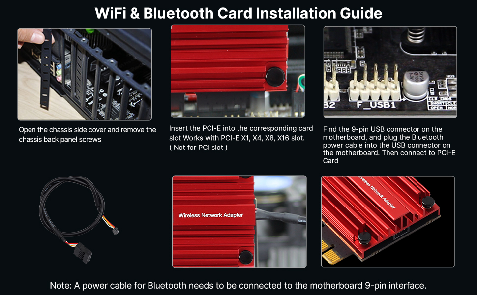 AX3000 pcie wifi card