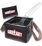 GRILLART Grill Brush Bristle Free, Soak Basin, Perfect Partner for SteamWizards Grill Brush (Only...