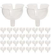 60pcs Clear Chocolate Box Holder Chocolate Wrappers Candy Packaging Holder for Valentines Day Mot...