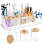 Bathroom Counter Organizer, White Silicone Toothbrush Holders for Bathrooms Organizer Countertop ...