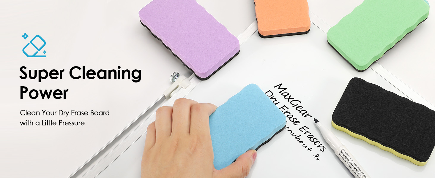Macaron Magnetic Dry Erase Eraser